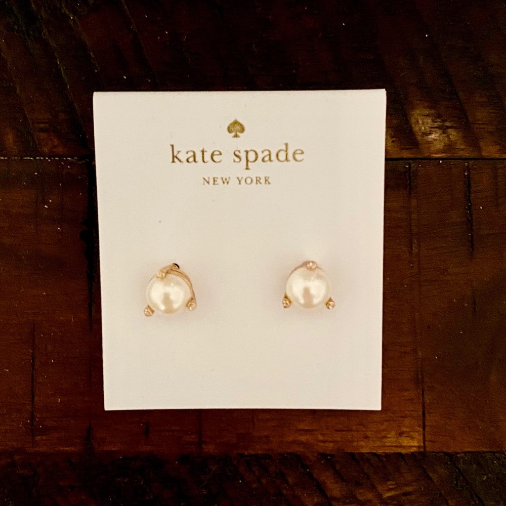 Kate Spade Pearl Studs